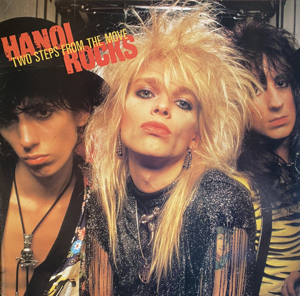 Hanoi Rocks - Two Steps From The Move - Used - LP - Stereo - 33 ⅓ RPM - 1984 Reissue VG/VG