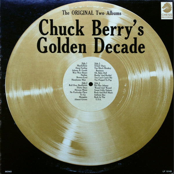 Chuck Berry - Chuck Berry's Golden Decade - Used - LP - Mono - 33 ⅓ RPM - 1967 Reissue VG/VG
