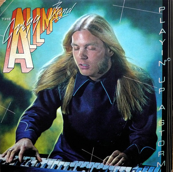 The Gregg Allman Band - Playin' Up A Storm - Used - LP - Stereo - 33 ⅓ RPM Reissue VG+/VG+