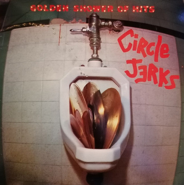 Circle Jerks - Golden Shower Of Hits - Used 1987 Reissue LP - VG+/VG