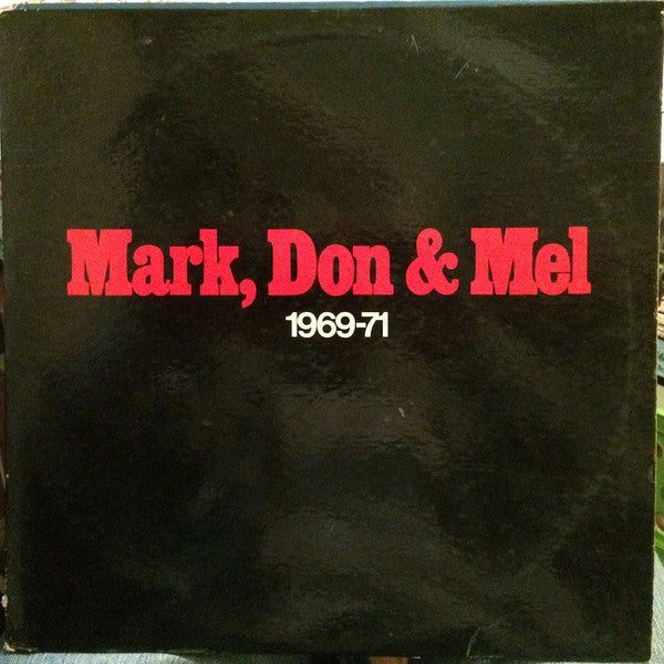 Grand Funk Railroad - Mark, Don & Mel 1969-71 - Used - LP - Stereo - 33 ⅓ RPM - 1972 Reissue VG/VG