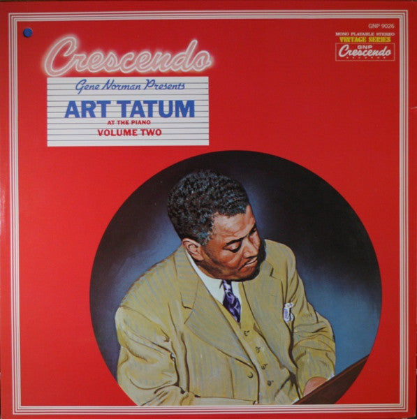 Art Tatum - Art Tatum At The Crescendo Vol. II - Used - LP - Stereo - 33 ⅓ RPM - 1975 Reissue VG+/VG+