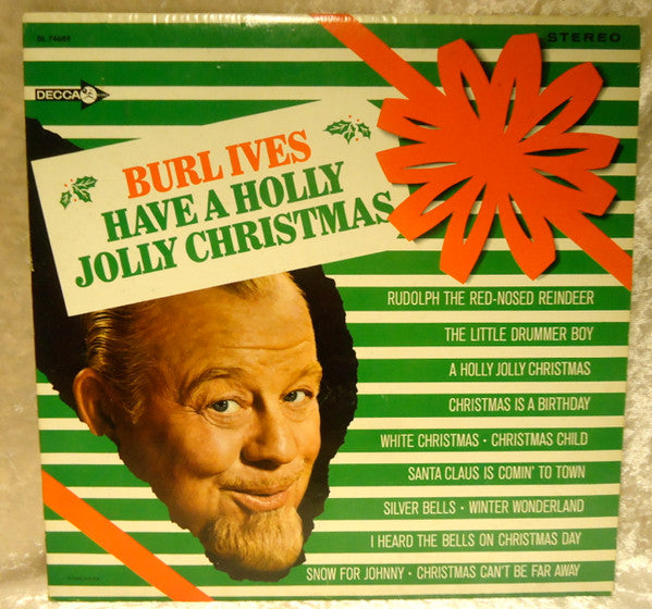 Burl Ives - Have A Holly Jolly Christmas - Used - LP - Stereo - 33 ⅓ RPM - 1965 Reissue VG/VG