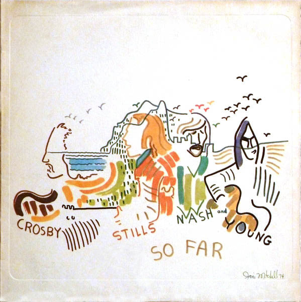 Crosby, Stills, Nash & Young - So Far - Used - LP - Stereo - 33 ⅓ RPM - 1975 Reissue VG/VG