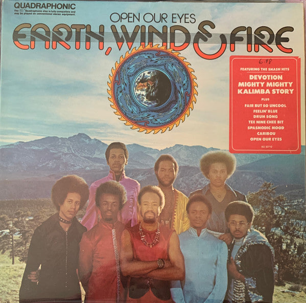 Earth, Wind & Fire - Open Our Eyes - Used - LP - Stereo - 33 ⅓ RPM - 1974 Reissue VG/VG