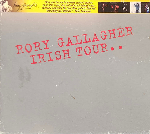 Rory Gallagher - Irish Tour - Used 2011 CD Reissue - VG+/VG