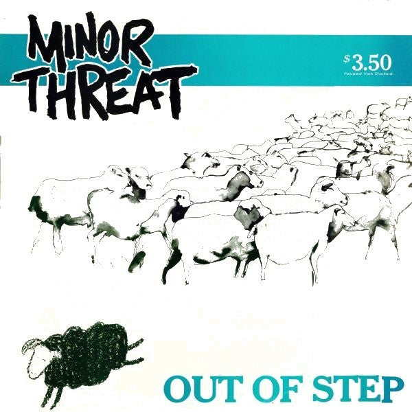 Minor Threat - Out Of Step - Used 1983 LP - VG+/VG+ *