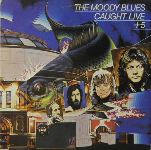 The Moody Blues - Caught Live +5 - Used - LP - Stereo - 33 ⅓ RPM - 1977