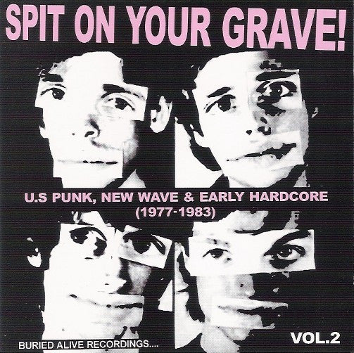 Various - Spit On Your Grave! U.S. Punk, New Wave & Early Hardcore (1977-1983) Volume 2 - Used - CD - Stereo Reissue VG/VG