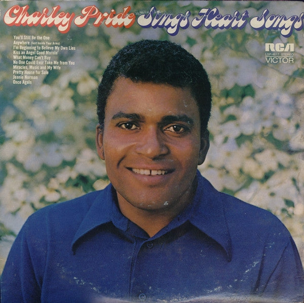 Charley Pride - Charley Pride Sings Heart Songs - Used - LP - Stereo - 33 ⅓ RPM - 1971 Reissue VG/VG