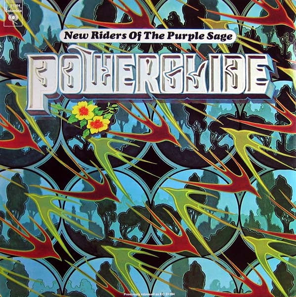 New Riders Of The Purple Sage - Powerglide - Used - LP - Stereo - 33 ⅓ RPM Reissue VG/VG