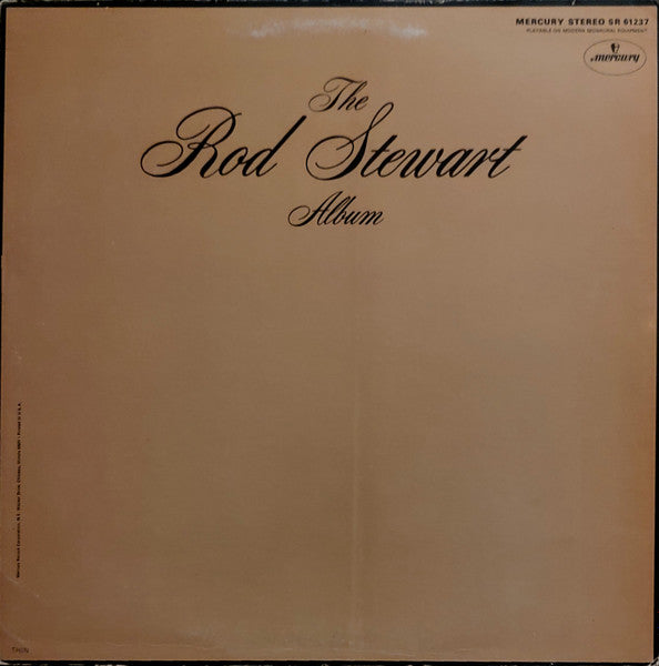 Rod Stewart - The Rod Stewart Album - Used - LP - Stereo - 33 ⅓ RPM - 1970 Reissue VG/VG