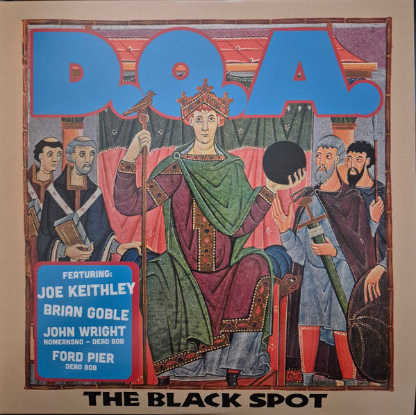 D.O.A. - The Black Spot - 2025 LP Reissue - Cherry Red