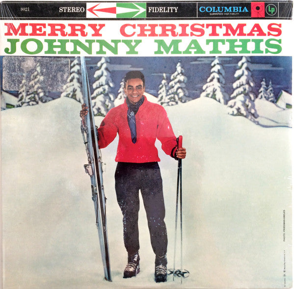 Johnny Mathis - Merry Christmas - Used - LP - Stereo - 33 ⅓ RPM Reissue VG+/VG+
