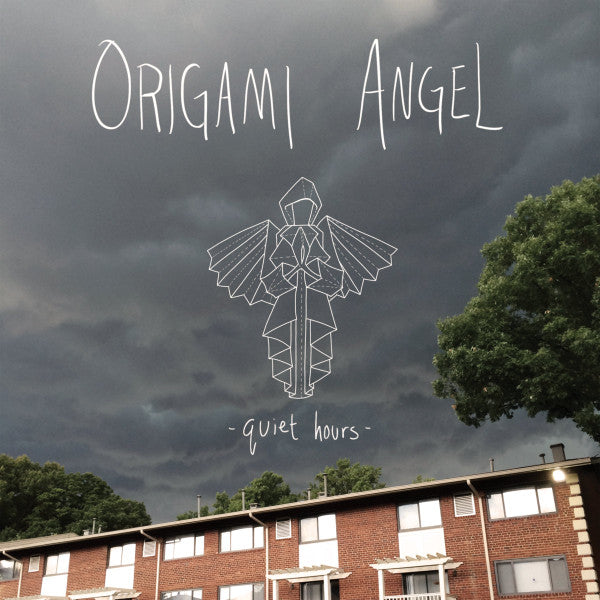 Origami Angel - Quiet Hours - Used 2018 LP NM/NM - Black w/ White Screenprint