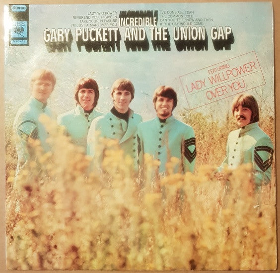 Gary Puckett & The Union Gap - Incredible - Used - LP - Stereo - 1968 Reissue VG/VG