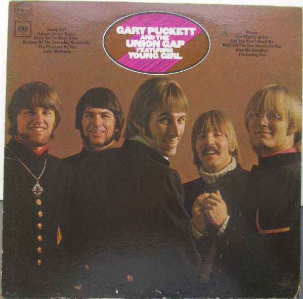 Gary Puckett & The Union Gap - Gary Puckett And The Union Gap Featuring "Young Girl" - Used - LP - Stereo - 33 ⅓ RPM Reissue VG/VG