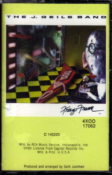 The J. Geils Band - Freeze-Frame - Used 1981 Cassette - VG/VG