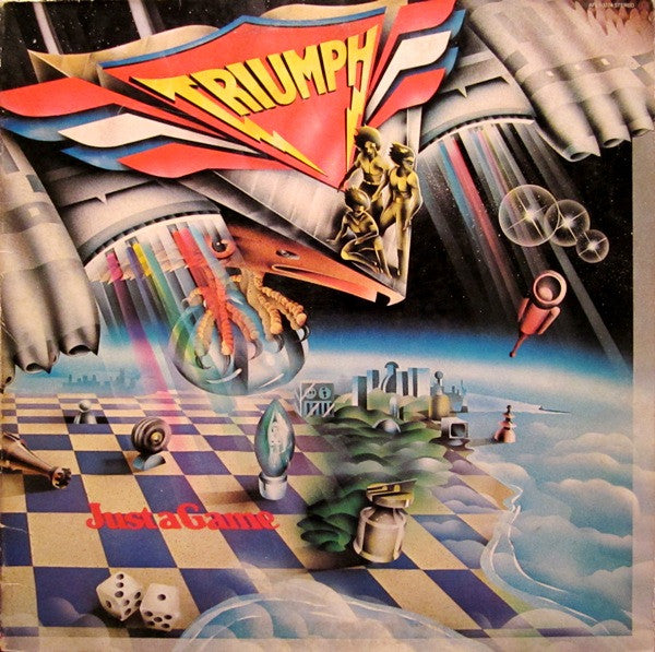Triumph (2) - Just A Game - Used - LP - Stereo - 33 ⅓ RPM - 1979 Reissue VG/VG