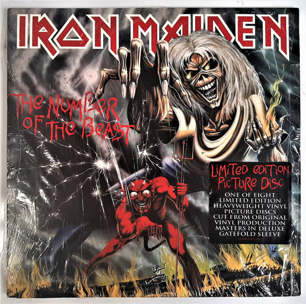 Iron Maiden - The Number Of The Beast - Used Reissue 2012 Picture Disc - NM/VG+