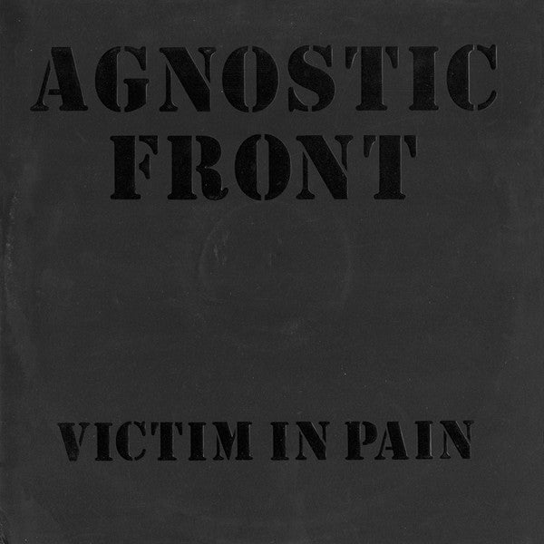 Agnostic Front - Victim In Pain - Used 1986 LP - VG+/VG *