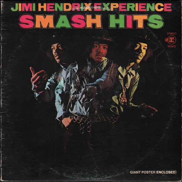 The Jimi Hendrix Experience - Smash Hits - Used - LP - Stereo - 33 ⅓ RPM - 1969 Reissue VG+/VG