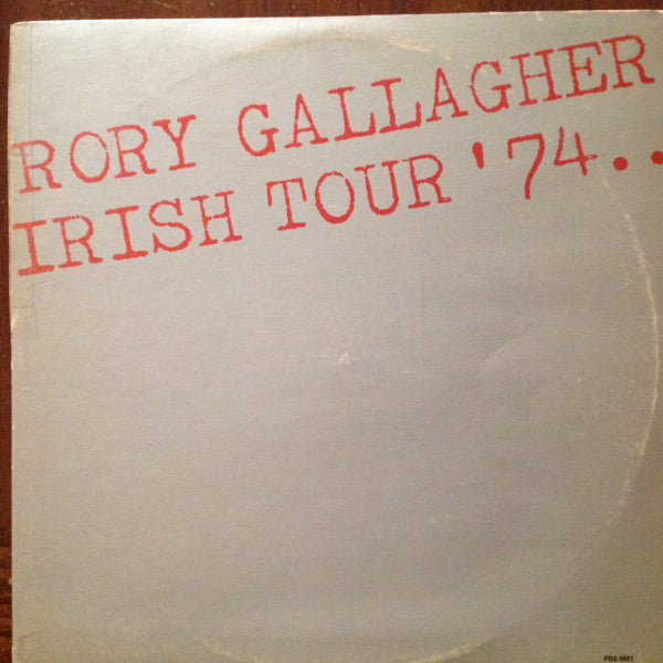 Rory Gallagher - Irish Tour '74 - Used - LP - Stereo - 33 ⅓ RPM - 1974 Reissue VG/VG