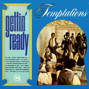 The Temptations - Gettin' Ready - Used - LP - Stereo - 33 ⅓ RPM - 1985 Reissue VG+/VG+