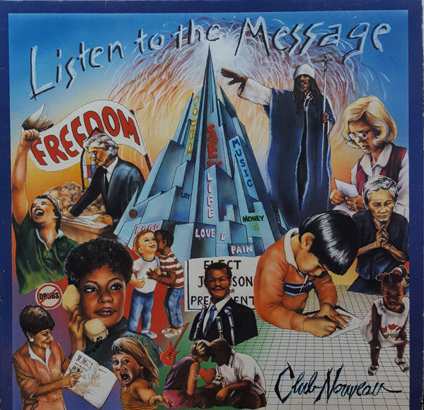 Club Nouveau - Listen To The Message - Used - LP - Stereo - 33 ⅓ RPM - 1988 Reissue VG+/VG+