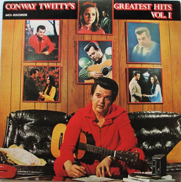 Conway Twitty - Conway Twitty's Greatest Hits Vol. I - Used - LP - Stereo - 33 ⅓ RPM Reissue VG+/VG+