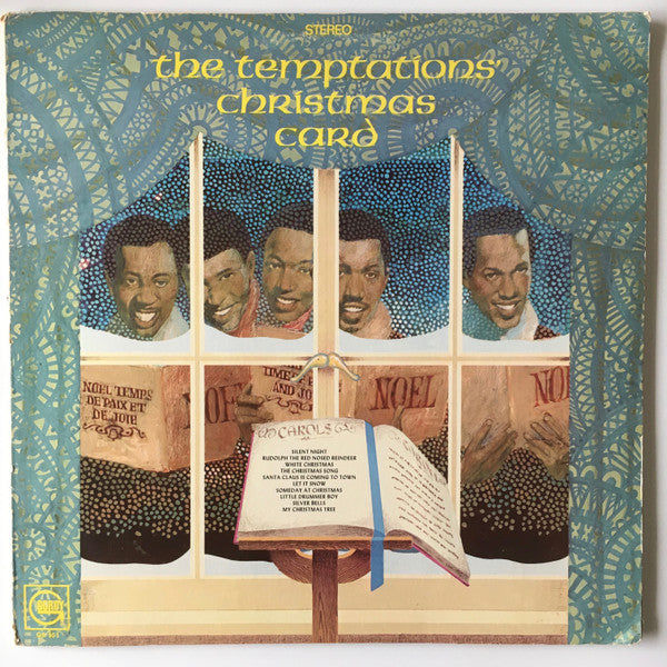 The Temptations - The Temptations' Christmas Card - Used - LP - Stereo - 33 ⅓ RPM - 1970 Reissue VG/G+