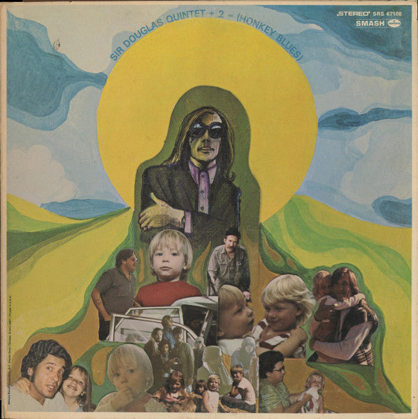 Sir Douglas Quintet - Honkey Blues - Used - LP - Stereo - 33 ⅓ RPM - 1968 Reissue VG/VG