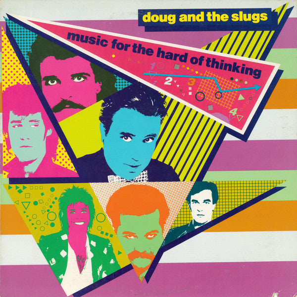 Doug And The Slugs - Music For The Hard Of Thinking - Used - LP - Stereo - 33 ⅓ RPM - 1983 Reissue VG/VG