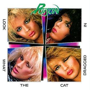 Poison - Look What The Cat Dragged In -Used CD 1986 Reissue VG+/VG+