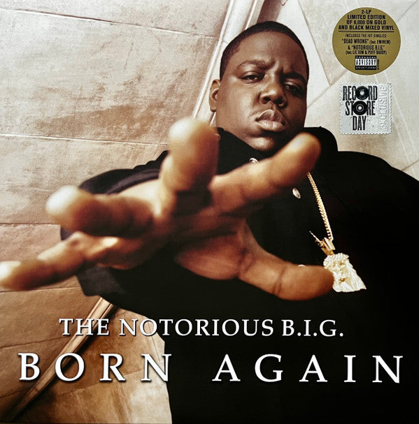The Notorious B.I.G.* ‎– Born Again 2xLP 12" - Gold and Black Marble