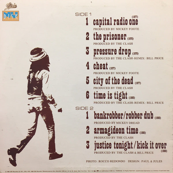 The Clash - Black Market Clash -  Used 1980 NM/VG