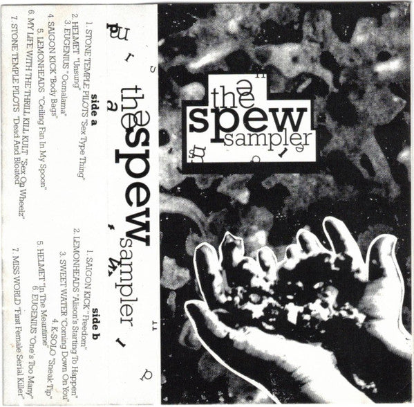 Various Artists - The Spew Sampler - Used Cassette 1992 VG+/VG+