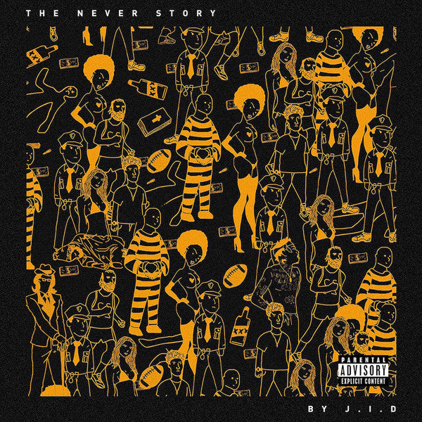 J.I.D - The Never Story - 2023 LP Reissue