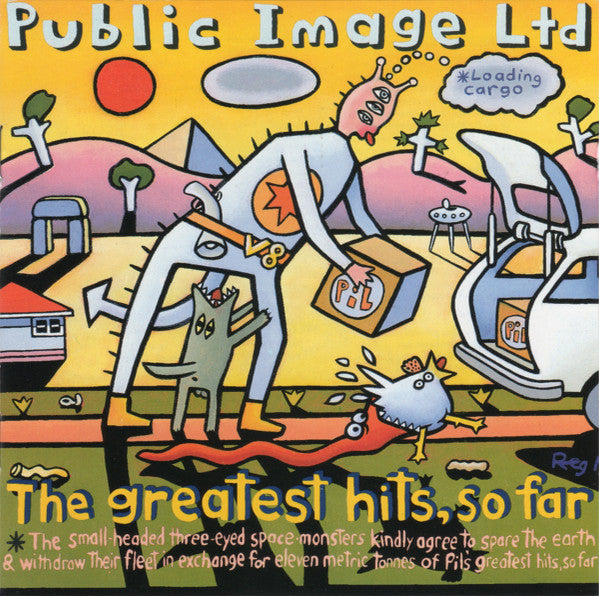 Public Image Ltd - The Greatest Hits, So Far - Used 19XX Reissue CD - VG+/VG+