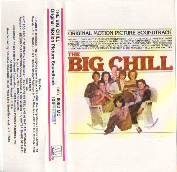 The Big Chill - Original Motion Picture Soundtrack - Used Cassette 1983 Reissue VG/VG