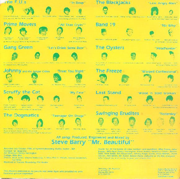 Various Artists - Mr. Beautiful Presents All Hard - Used 1985 NM/VG+