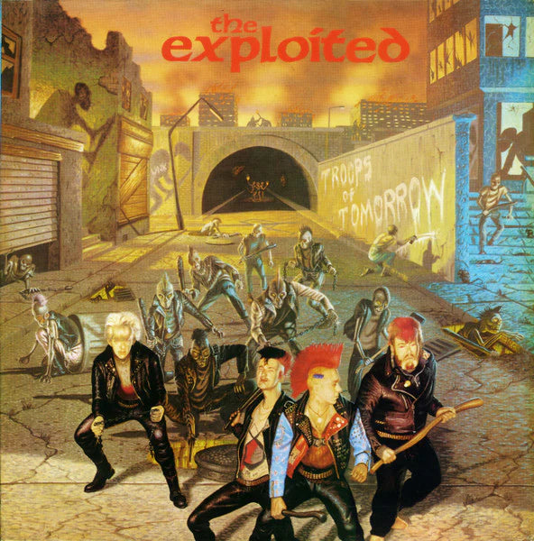 The Exploited – Troops Of Tomorrow - 2022 Cassette Reissue - Red