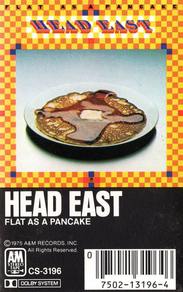 Head East - Flat As A Pancake - Used Cassette 1987 VG/VG