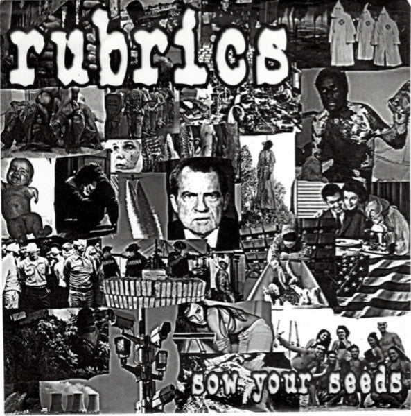 Rubrics - Sow Your Seeds 7” - Used 2011 NM/VG+