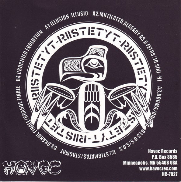 Riistetyt – Tervetuloa Kuolema 7” NM/VG+