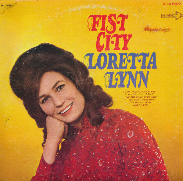 Loretta Lynn - Fist City - Used 1968 VG+/VG
