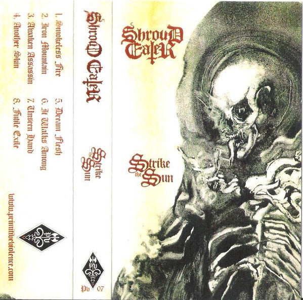Shroud Eater – Strike The Sun - 2017 Cassette - Gold