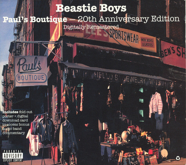 Beastie Boys - Paul's Boutique - Used CD 2009 Remaster Reissue 20th Anniversary VG+/VG