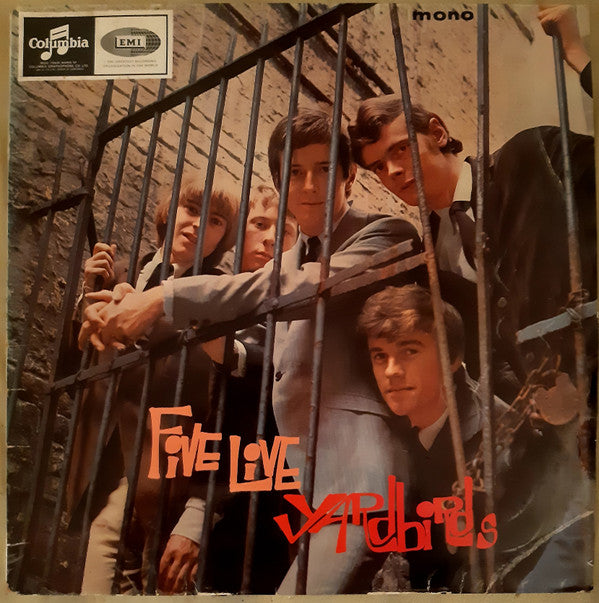 The Yardbirds - Five Live Yardbirds -  Used 1965 UK Repress VG/VG