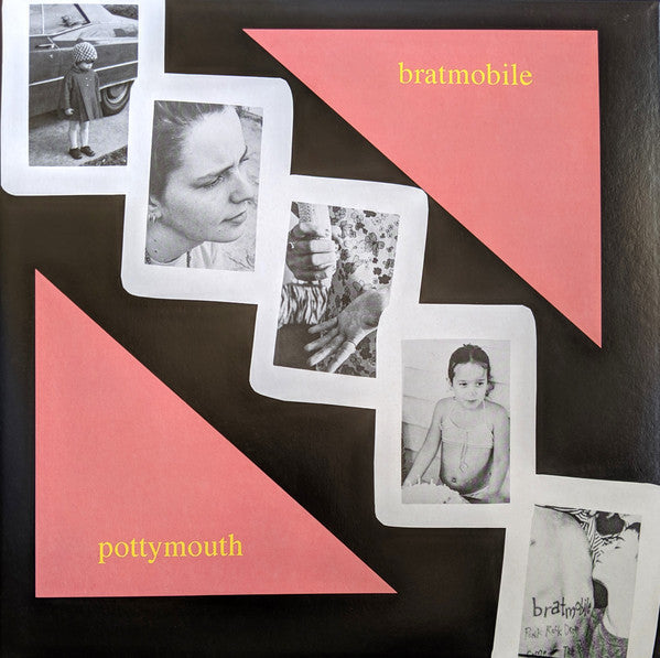 Bratmobile ‎– Pottymouth - 2024 Reissue LP - Pink